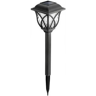 Lampa solarna czarna 43 cm