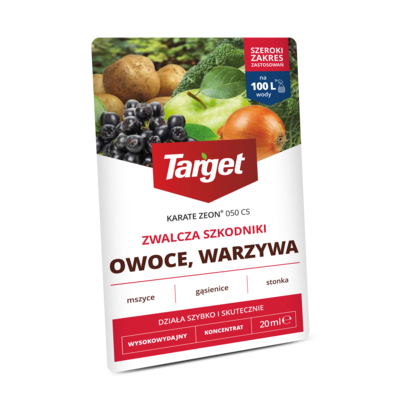 Środek szkodnikobójczy KARATE ZEON 050CS - owoce, warzywa 20 ml