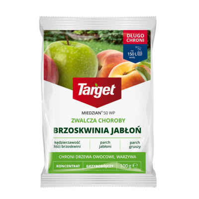 Środek grzybobójczy Miedzian 50WP - brzoskwinia, jabłoń 100 g