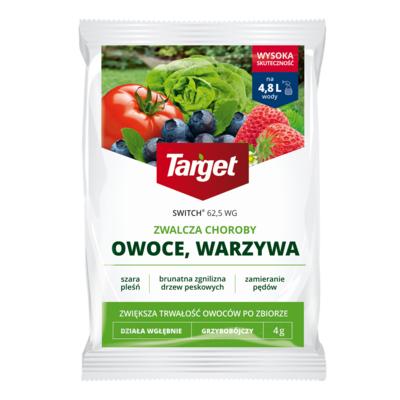 Środek grzybobójczy SWITCH 62,5WG - owoce, warzywa 4 g