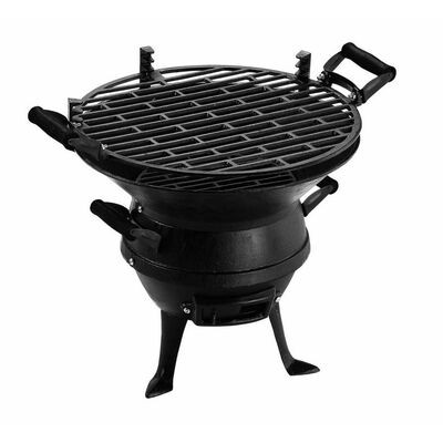 Grill żeliwny kociołek 36 cm Activia