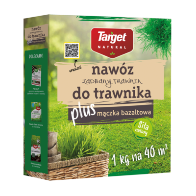 Nawóz Zadbany trawnik z mączką bazaltową 1 kg