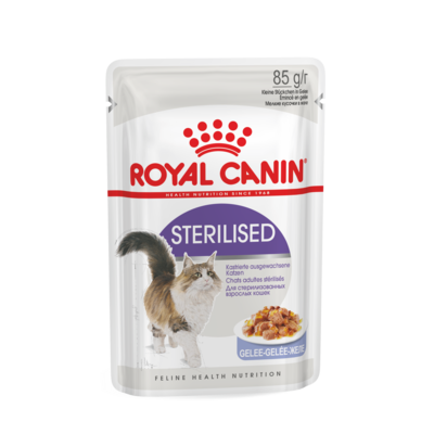 Karma dla kotów STERILISED JELLY 85 g ROYAL CANIN
