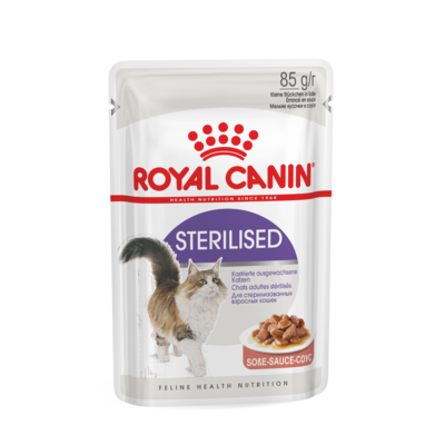 Karma dla kotów STERILISED GRAVY 85 g ROYAL CANIN