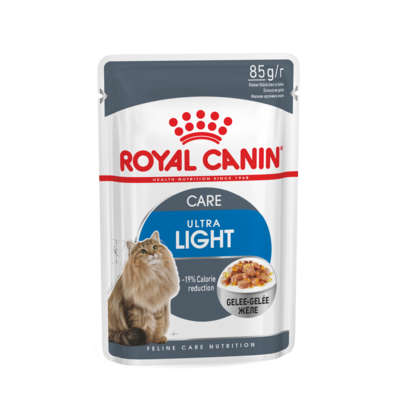 Karma dla kotów ULTRA LIGHT JELLY 85 g ROYAL CANIN
