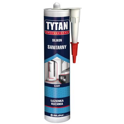 Silikon sanitarny Tytan szary 280 ml