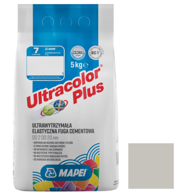 Fuga Ultracolor Plus 111 Srebrny 5 kg MAPEI