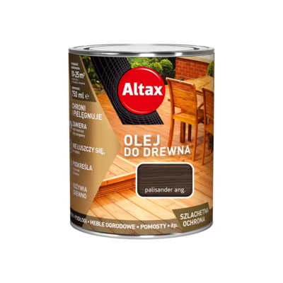 Olej do drewna 750 ml palisander angielski Altax