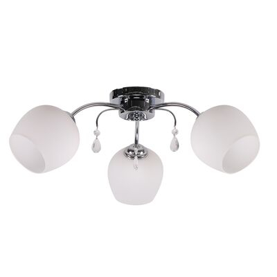 Lampa sufitowa Zachera 3x40 W E27 biały