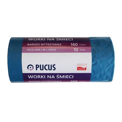 Worek na śmieci LDPE 160 l 10 szt. Pucuś