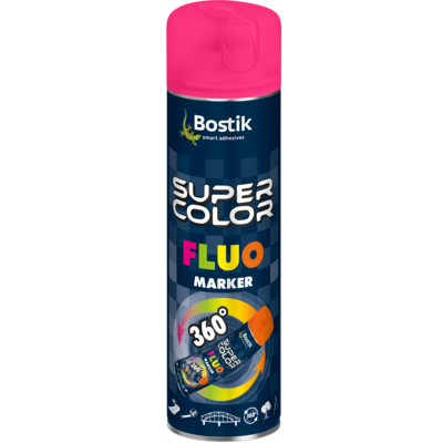 Lakier do znaczników Fluo Marker 360⁰ 400 ml różowy