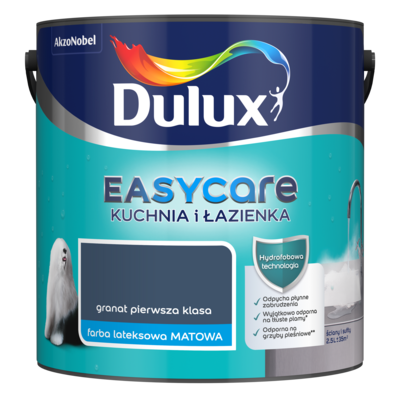 Farba lateksowa Dulux EasyCare Kuchnia i Łazienka Granat Pierwsza Klasa 2,5 l