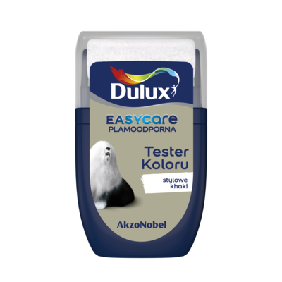 Farba lateksowa Dulux EasyCare tester – stylowe khaki