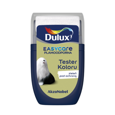 Farba lateksowa Dulux EasyCare tester – zieleń pod ochroną