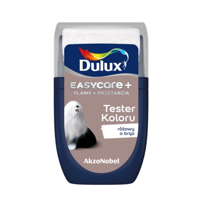 Farba tytanowa Dulux EasyCare+ Plamy+Przetarcia Różowy a Brąz 0,03 l