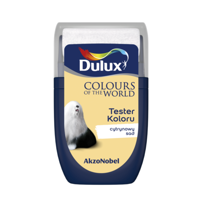 Farba lateksowa Dulux Kolory Świata tester – cytrynowy sad