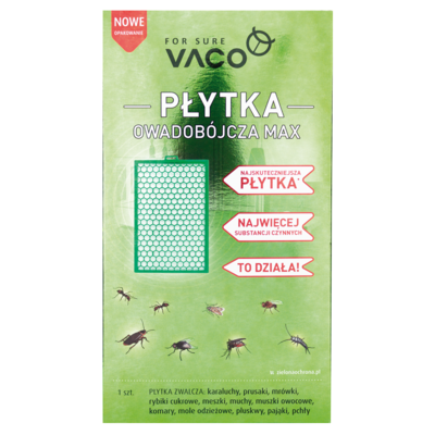 Płytka owadobójcza MAX 1 szt. VACO