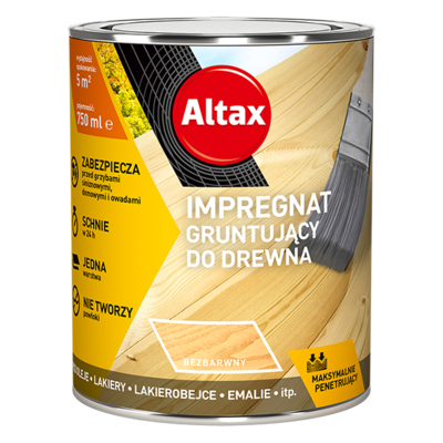 Impregnat gruntujący 750 ml Altax