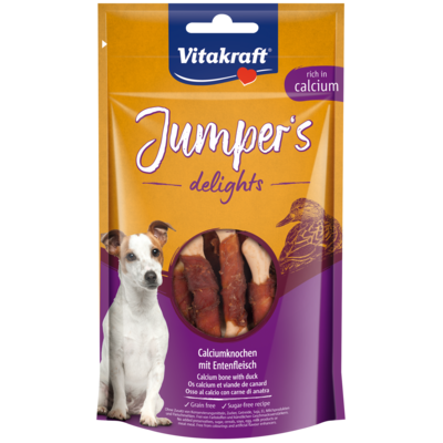 Przysmak dla psa JUMPERS DELIGHTS BONAS kaczka 80g Vitakraft