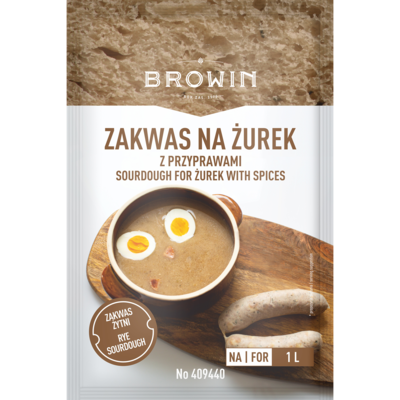 Zakwas na żurek z przyprawami - 40 g