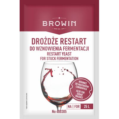 Drożdże Restart 22 g Browin