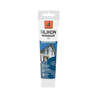 Фото - Герметик / рідкі цвяхи Dragon Silikon uniwersalny 100 ml biały 