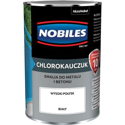 Emalia chlorokauczukowa Biały 0,9 l