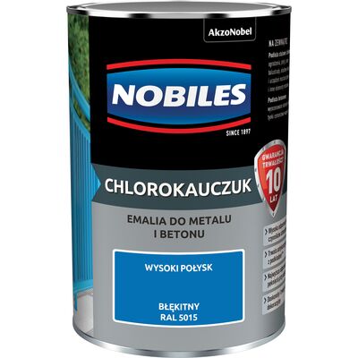 Emalia chlorokauczukowa Błękitny 0,9 l