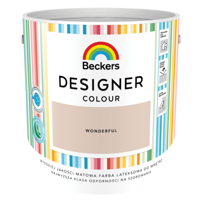 Farba lateksowa Beckers Designer Colour Wonderful 2,5 l