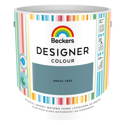 Farba lateksowa Beckers Designer Colour Break Free 2,5 l