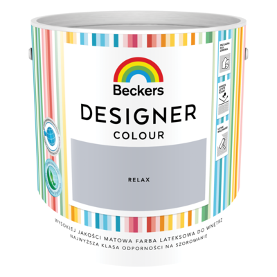 Farba lateksowa Beckers Designer Colour Relax 2,5 l