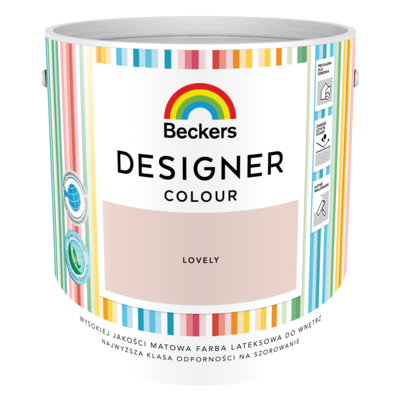 Farba lateksowa Beckers Designer Colour Lovely 2,5 l