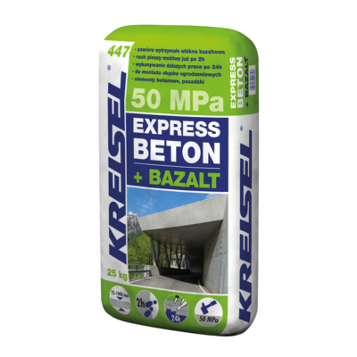 Wylewka betonowa express beton+bazalt b-50 447 25 kg