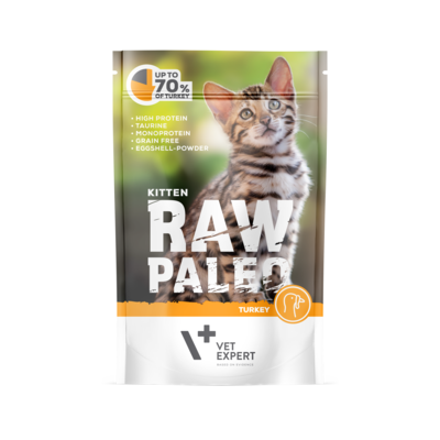 Karma kot kitten indyk 100 g Raw Paleo Vet expert