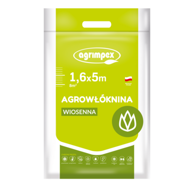 Agrowłóknina hobby wiosenna 17g 1,6 x 5 m Agrimpex