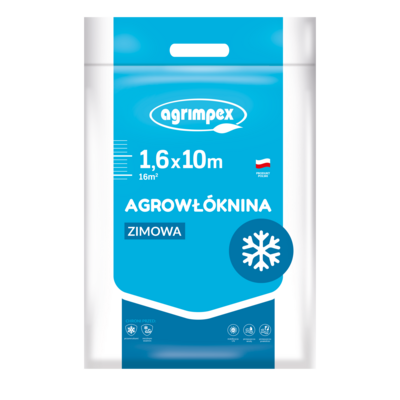 Agrowłóknina hobby zimowa biała 50g 1,6 x 10 m Agrimpex