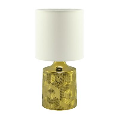 Lampka stołowa LINDA E14 GOLD/WHITE STRÜHM