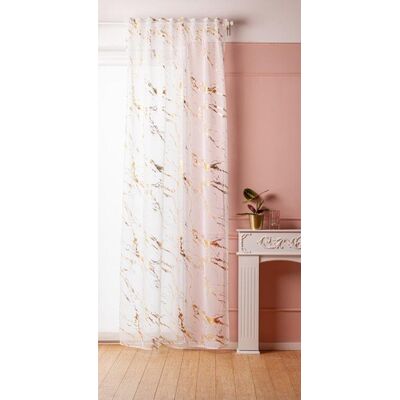 Firana Endless Chic Gold Light 140 x 270 cm taśma