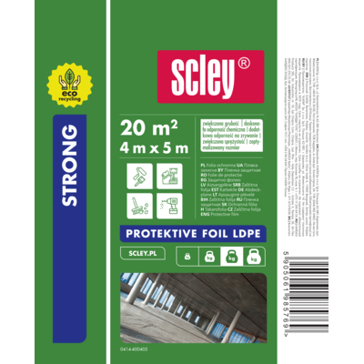 Фото - Шпатель Scley Folia ECO  4 x 5 m LDPE Strong 0,04 mm 