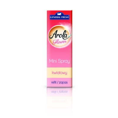 Odświeżacz Mini Spray Arola - zapas 15 ml kwiat General Fresh