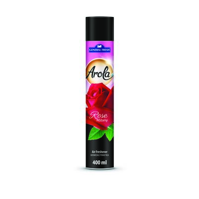 Odświeżacz powietrza Spray Arola 400 ml róża General Fresh