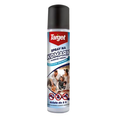 Spray na komary, kleszcze i meszki 90 ml (ir3535 1% + citrodiol) Target