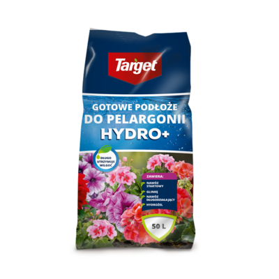 Gotowe podłoże do pelargonii hydro+ 50 l Target