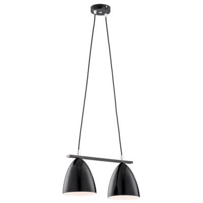 Lampa wisząca 2-płomienna PIXY 7001 czarny