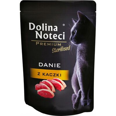 Danie dla kotów sterylizowanych kaczka 85 g Dolina Noteci Kot