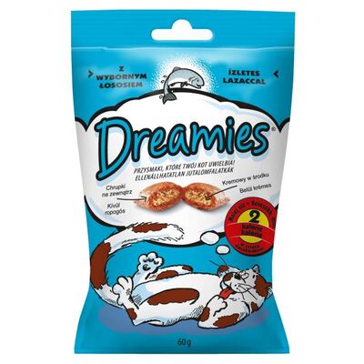 Przysmak Z ŁOSOŚ 60 g Dreamies Kot