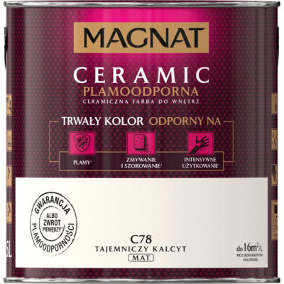 Farba ceramiczna MAGNAT Ceramic tajemniczy kalcyt C78 2,5 l