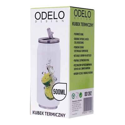 Kubek termiczny Puszka 500 ml biały 