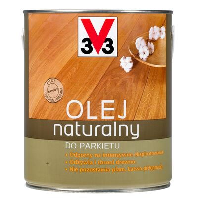 Olej naturalny do parkietu 2,5 l merbau