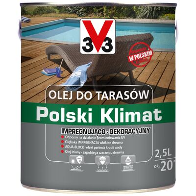 Olej do tarasów 2,5 l palisander